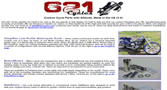 Desktop Screenshot of 621cycles.com