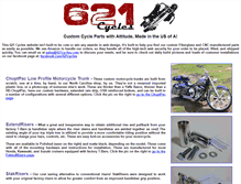 Tablet Screenshot of 621cycles.com